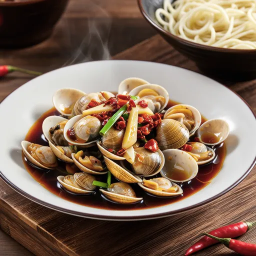 사천식 볶음 바지락