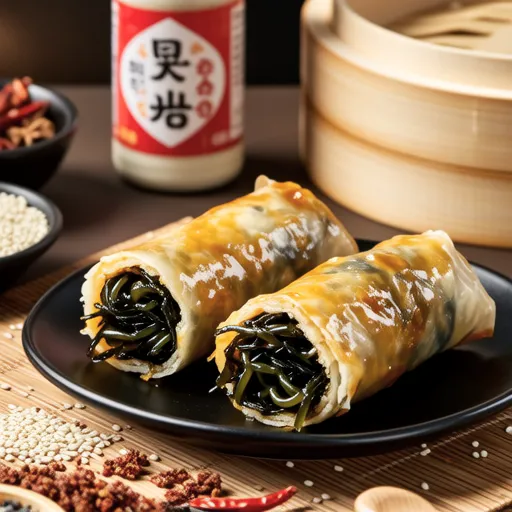 Japchae Seaweed Rolls