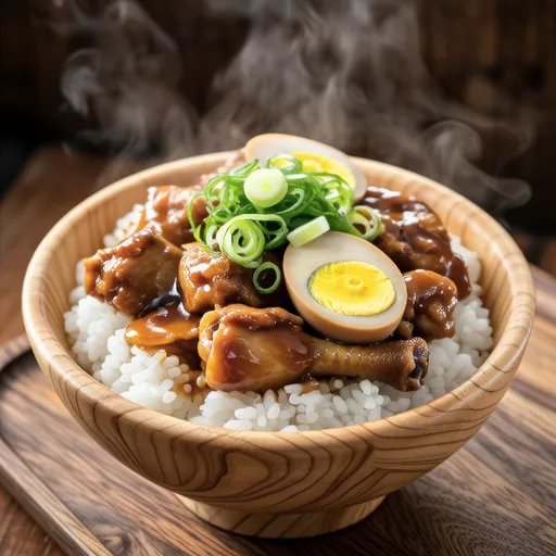 Oyako Donburi with Mentsuyu