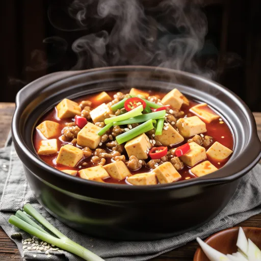 Spam Tofu Stew