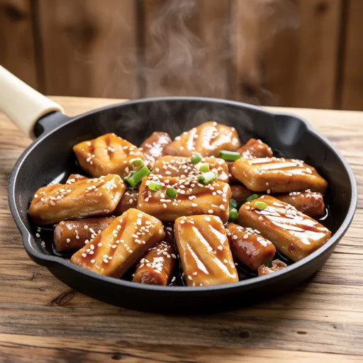 Ham and Fish Cake Stir-fry