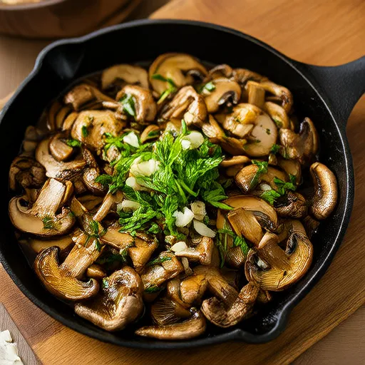 Champignons sautés