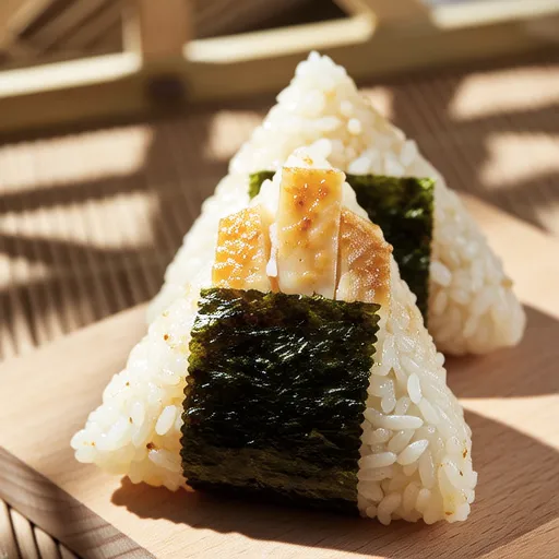 Grilled Cod Roe Rice Ball