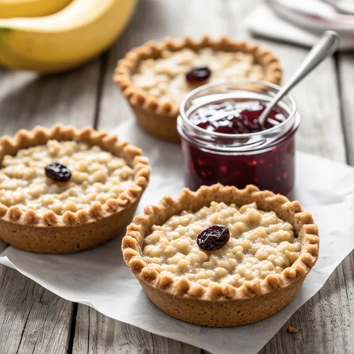 Banana Oatmeal Pie