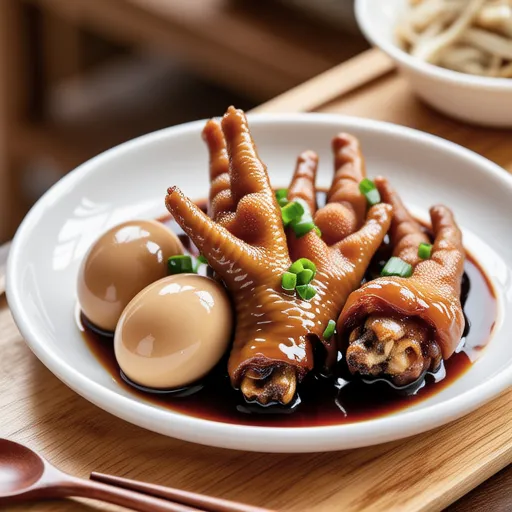 Tender Braised Chicken Wings
