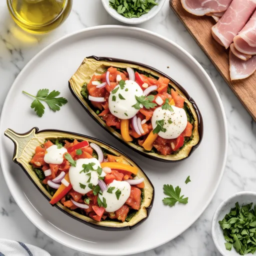 Eggplant Pizza with Air Fryer