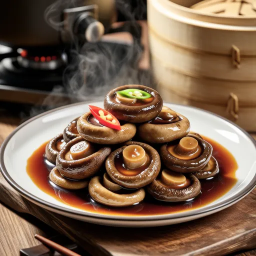 Sweet and Savory King Oyster Mushroom Braise