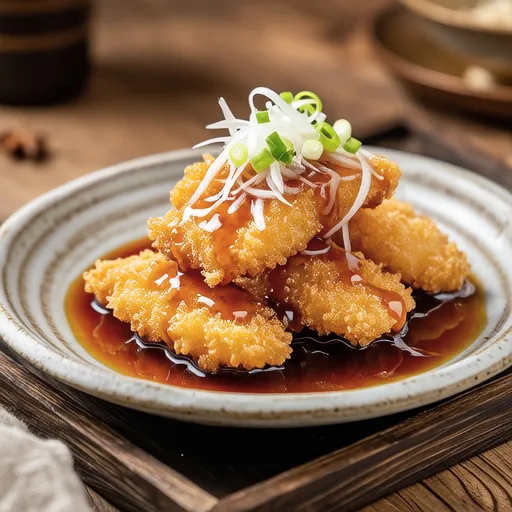 Fried Cod with Grated Daikon Sauce