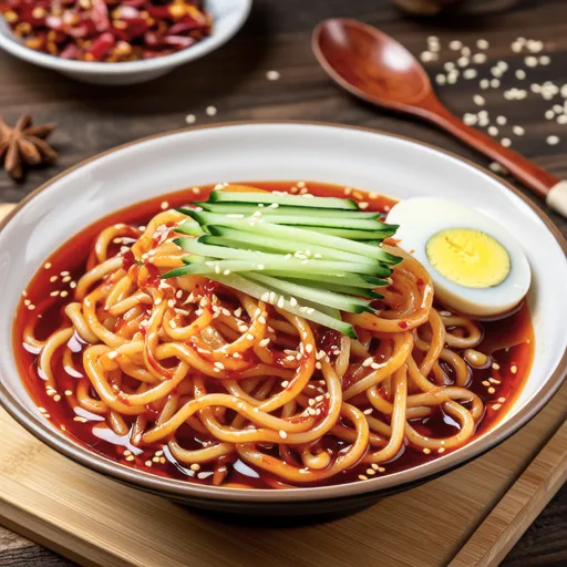 Kimchi Bibim Noodles