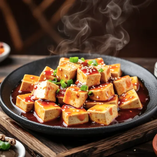 Braised Tofu with Seasoning Sauce
