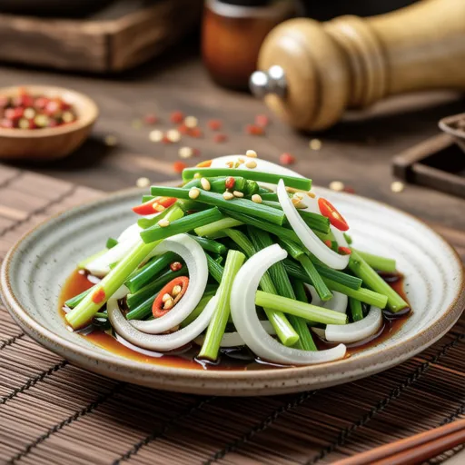 Chive and Onion Salad