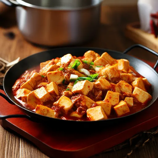 Tofu sauté épicé