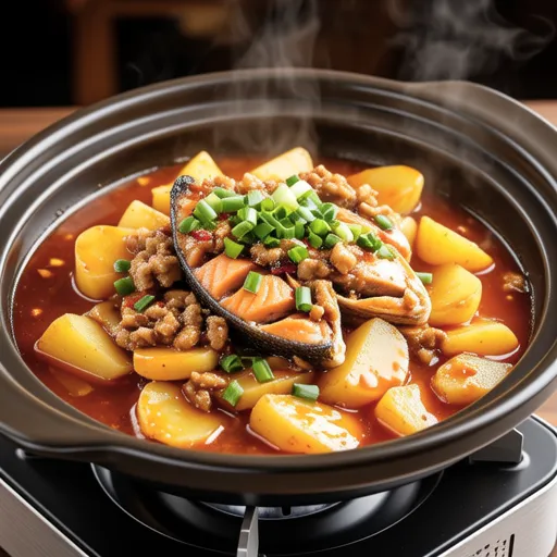 Tuna Potato Gochujang Braise