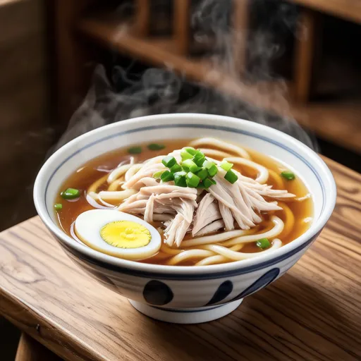 Chicken White Soup Style Udon