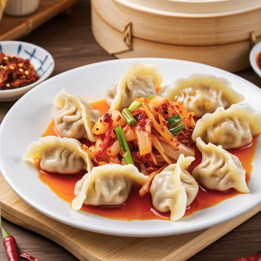 Mandu Kanpunggi (Sweet and Sour Dumplings)