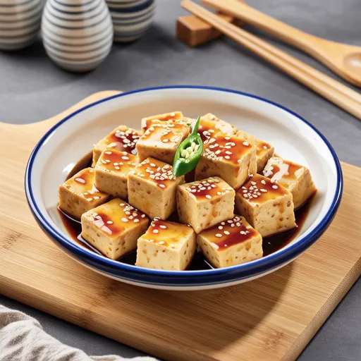 Air Fryer Grilled Soft Tofu