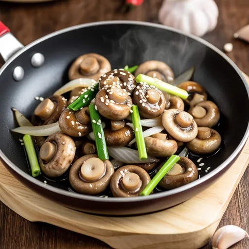 Stir-fried Oyster Mushrooms