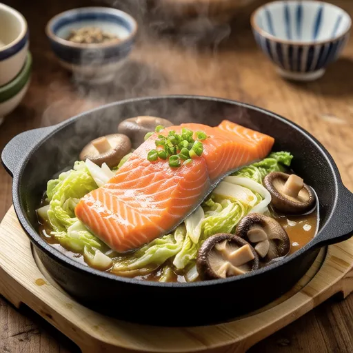 Salmon and Mushroom Chanchan-yaki