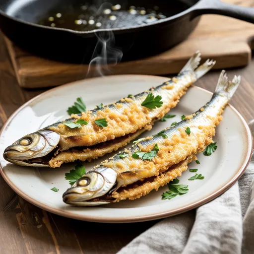 Milano-style Fried Sardines
