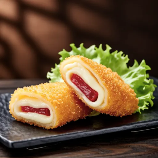 Salmon with Ume and Cheese Fry