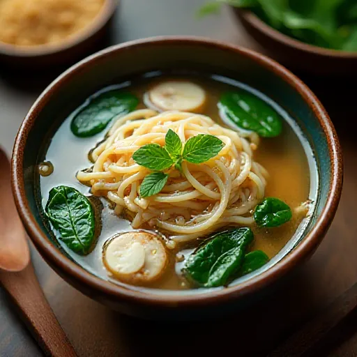 Glasnudelsuppe