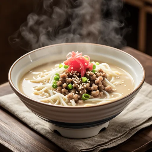 Moyashi Tonkotsu-style Soup