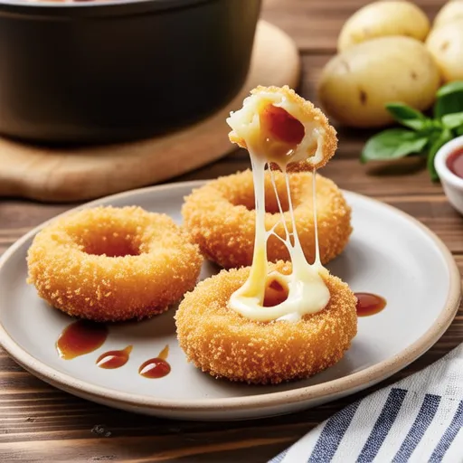 Potato Salad Cheese Croquettes