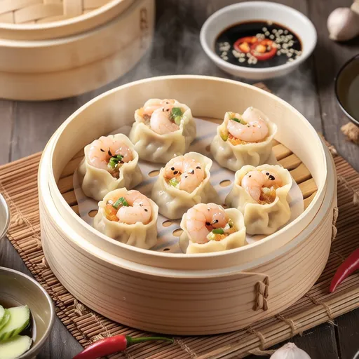 Shrimp and Chinese Cabbage Dumplings