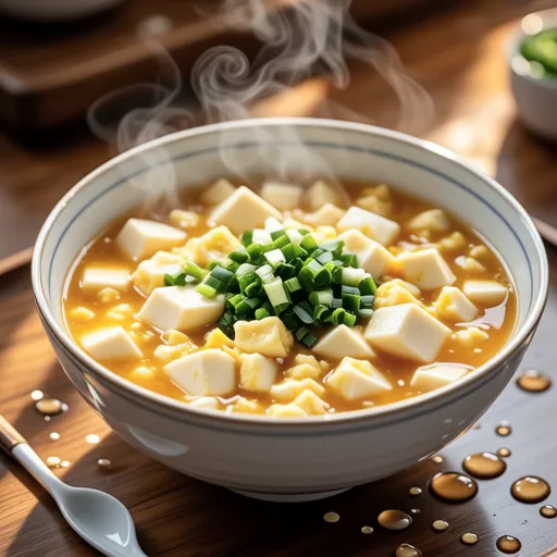 Tofu Egg Drop Soup