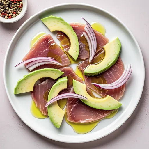 Tuna and Avocado Carpaccio
