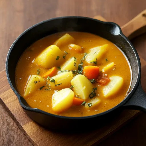 Curry japonés de vegetales