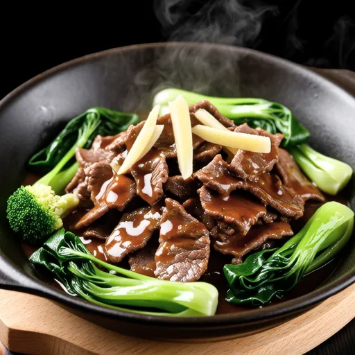 Stir-fried Stick Senor with Oyster Sauce