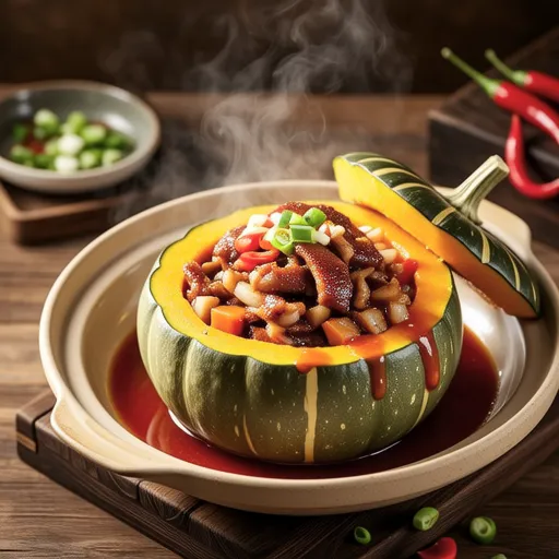 Spicy Duck and Pumpkin Stew