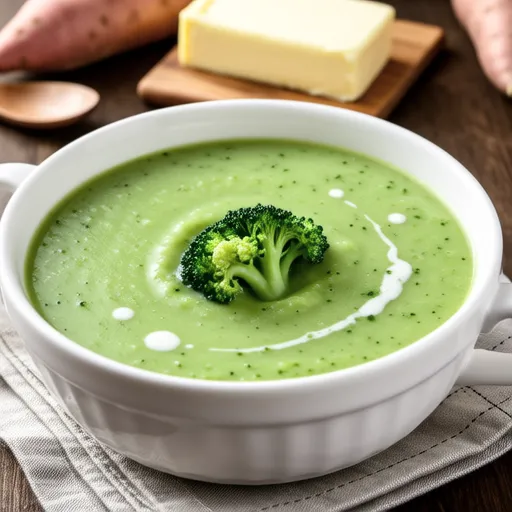Broccoli Sweet Potato Soup