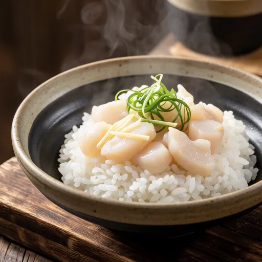 Scallop Ginger Rice