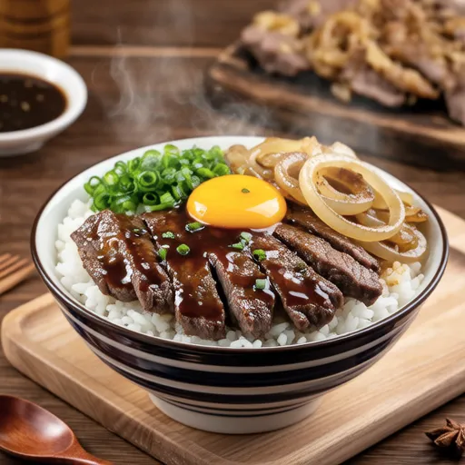 Beef Brisket Rice Bowl