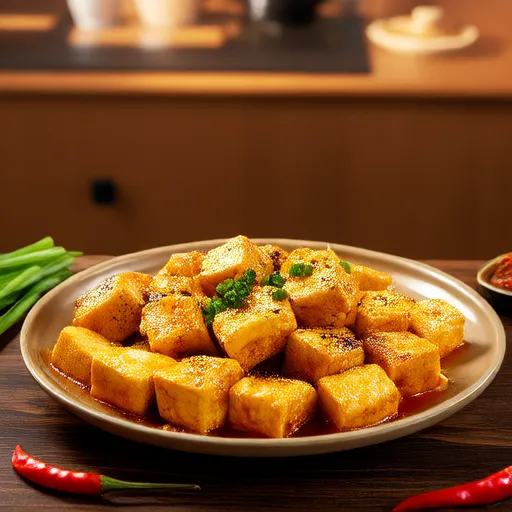 Tofu grillé à la coréenne