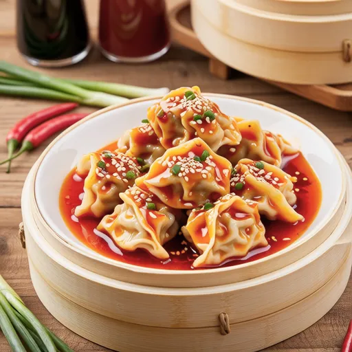 Spicy Sauce Dumplings