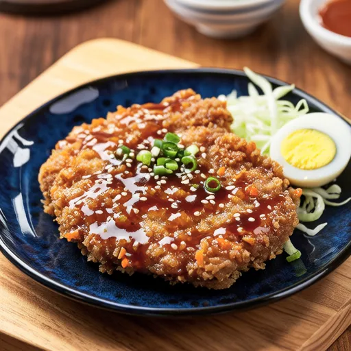 お好み焼き風作り置きハンバーグ