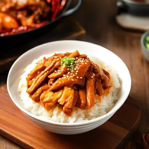 Chicken Breast Kimchi Fried Rice