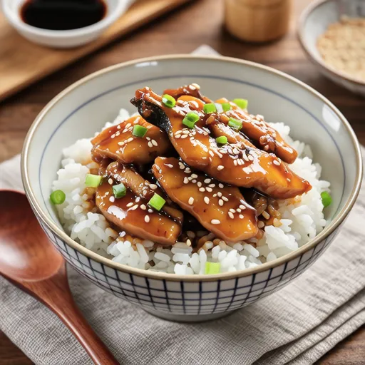 Korean-style Pacific Saury Rice