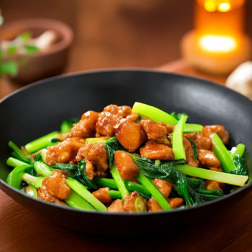 ไก่ผัดกะหล่ำปลี