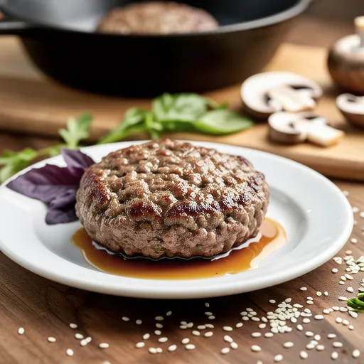 Shiitake Mushroom Hamburg Steak