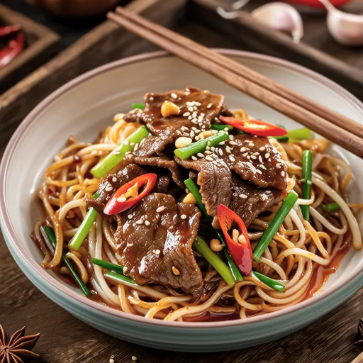 Beef and Garlic Chive Bulgogi-style Stir-fry