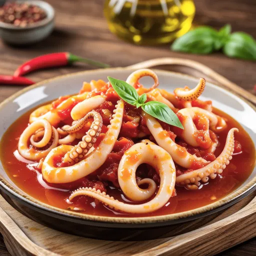 Tomato Braised Squid