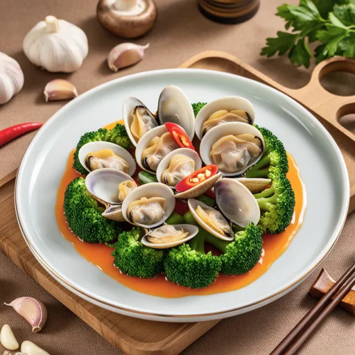 Asari and Broccoli Butter Stir-fry