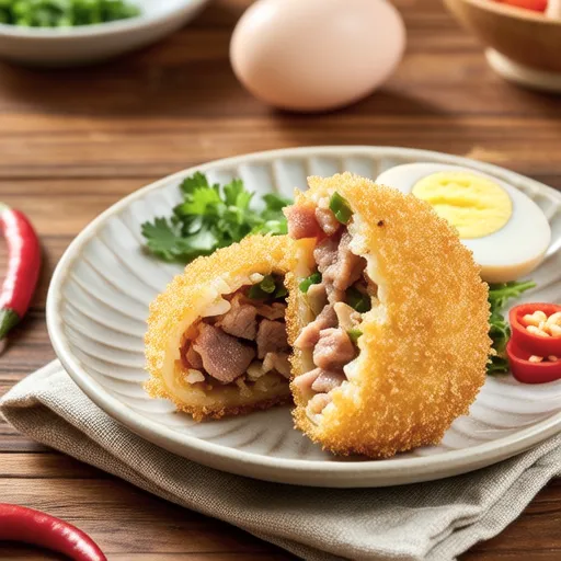Crispy Fried Bean Sprouts and Pork