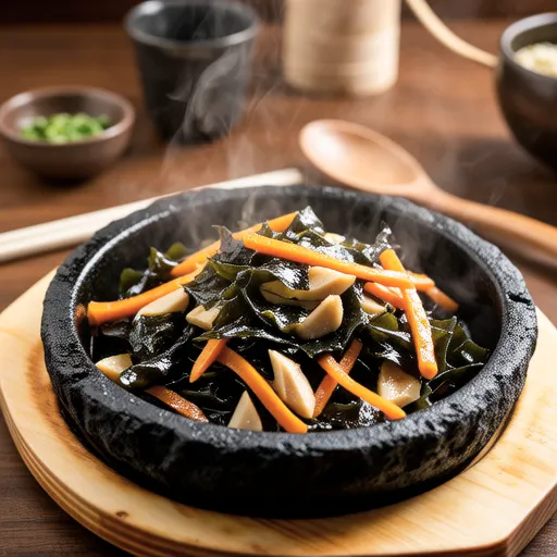 Simmered Stir-Fry with Kiri Kombu and Satsuma-age