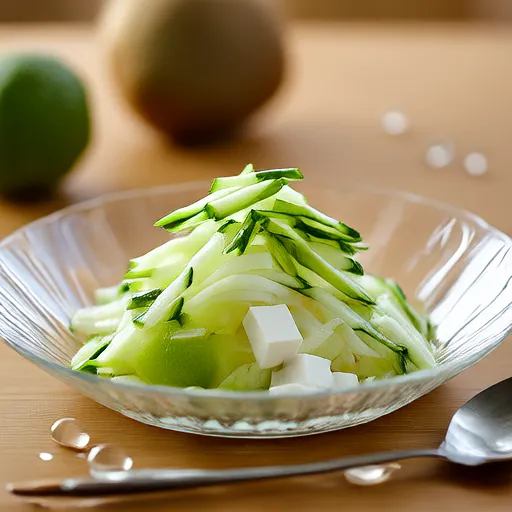 Kiwi Cucumber Salad