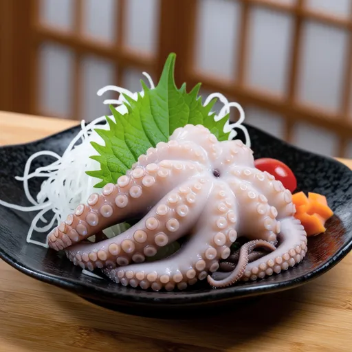 Raw Octopus Sashimi